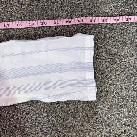 Victoria's Secret Striped Button Down Sleep Shirt Pajama Top Loungewear Women's - Picture 5 of 10